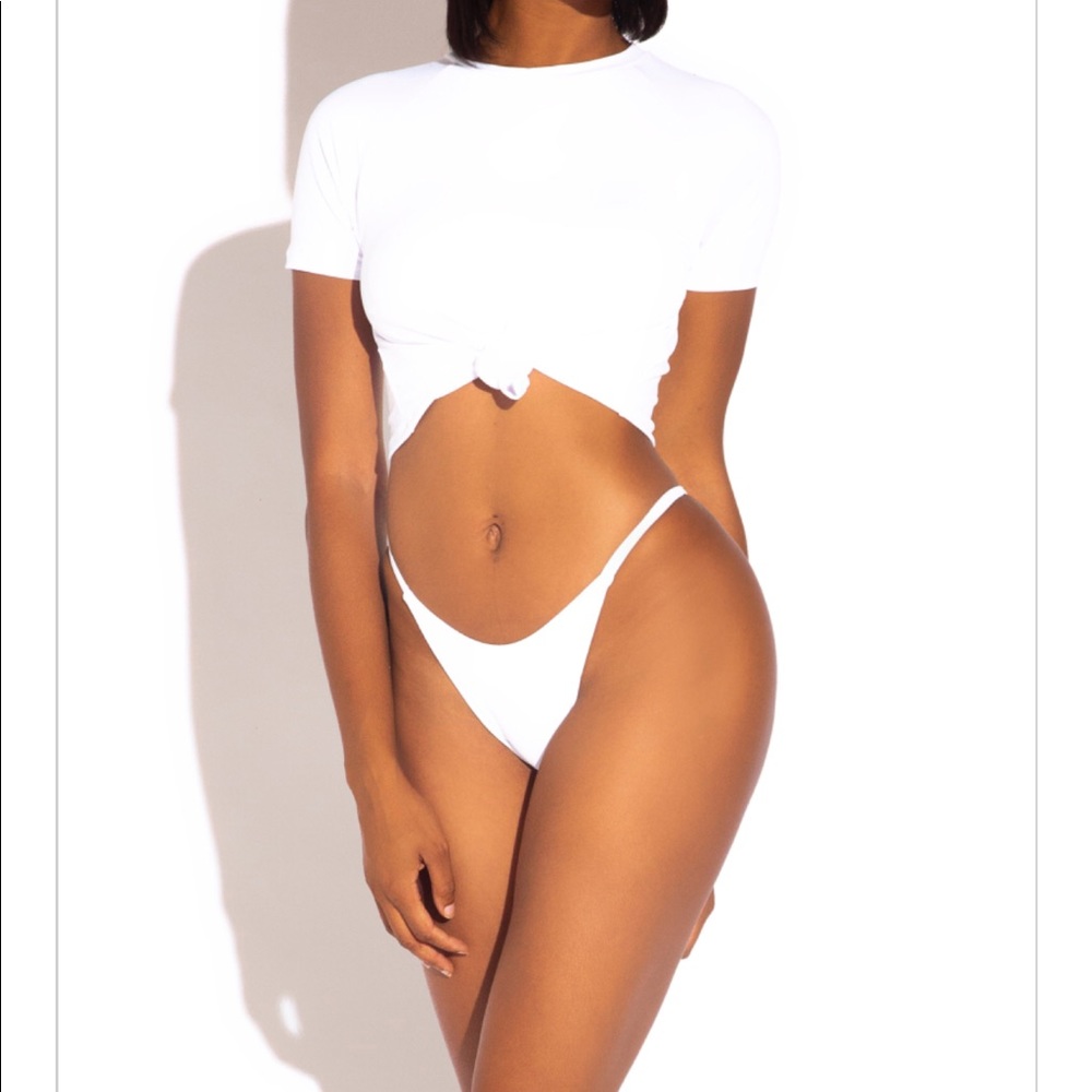 Sexy Wet Tee look swim suit